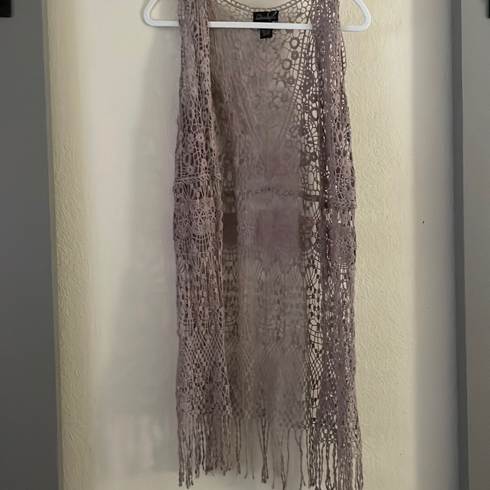 Bohemian style vest